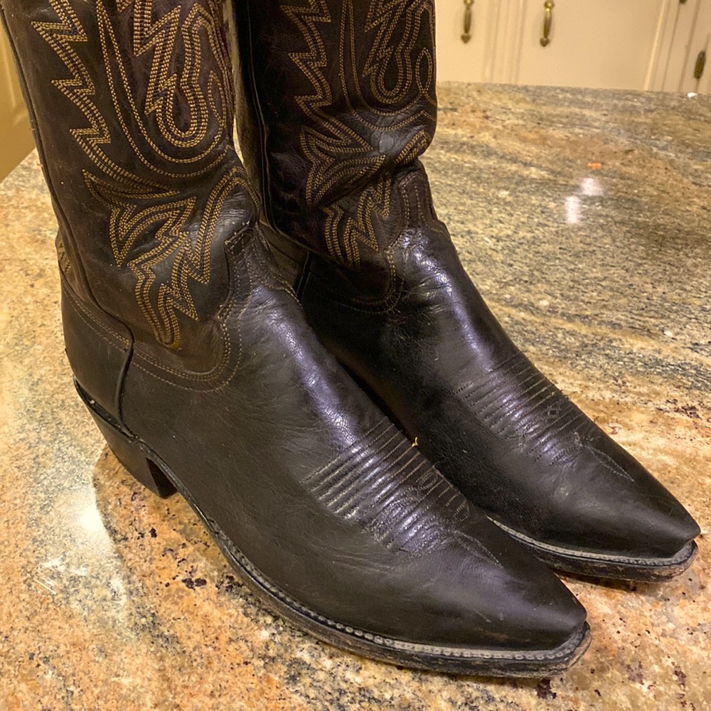 1883 Lucchese Cowboy Boots men’s 10D brown